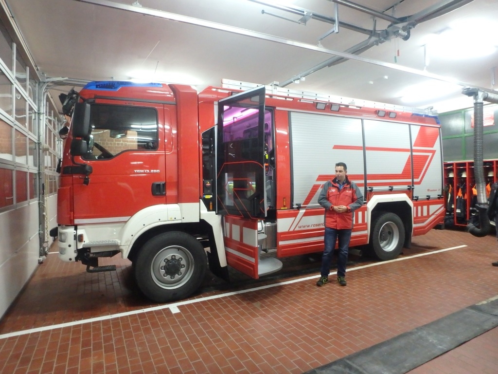 HLF Vorführung Rosenbauer