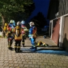 Einsatzuebungen, Garagenbrand