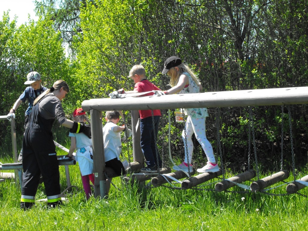 Kinderfeuerwehr am 07.05.16 zum Thema Teamwork